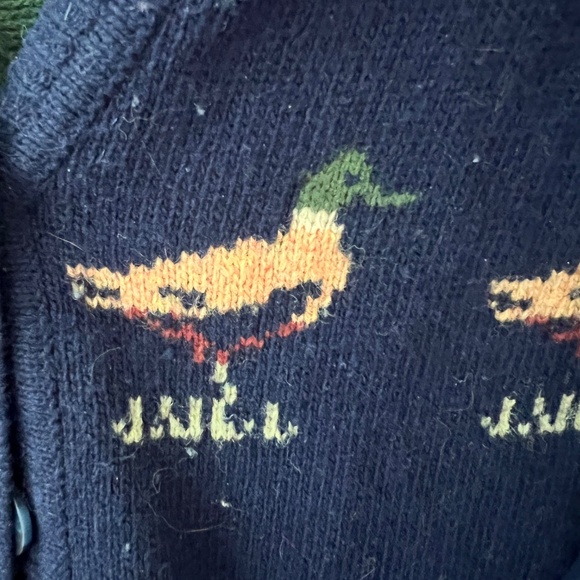 Anthropologie HWR Vintage Duck Wool Sweater - Picture 5 of 6